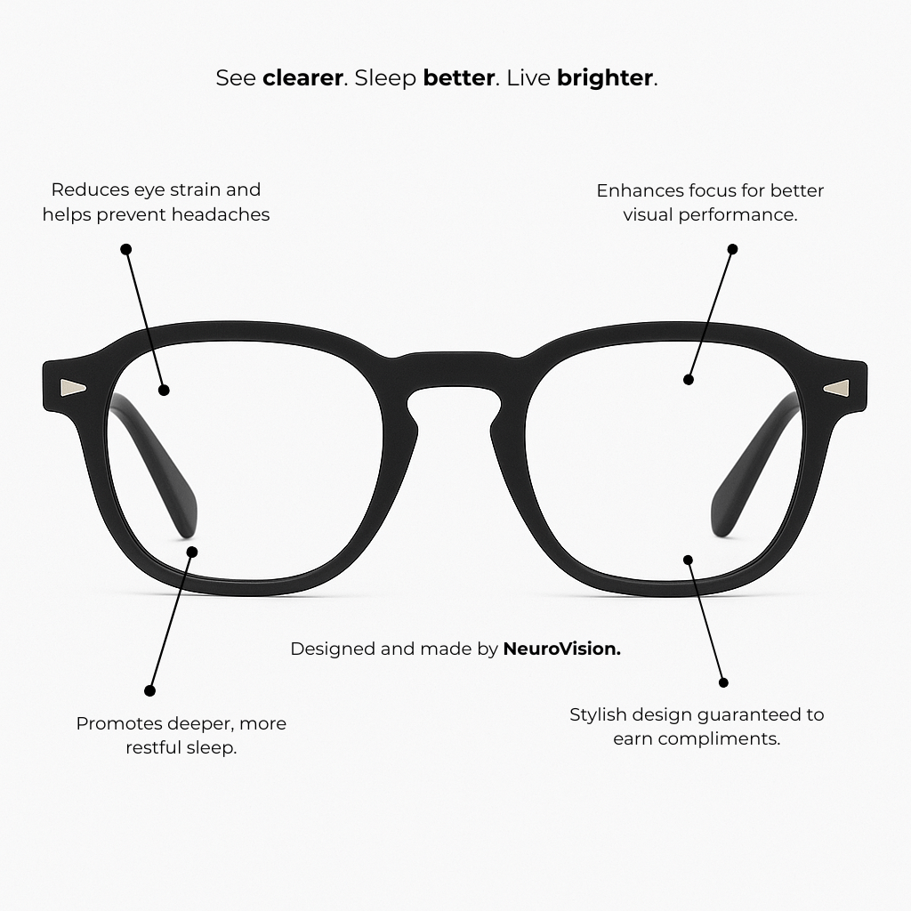 Anti Blue Light Glasses - Drift - NeuroVision